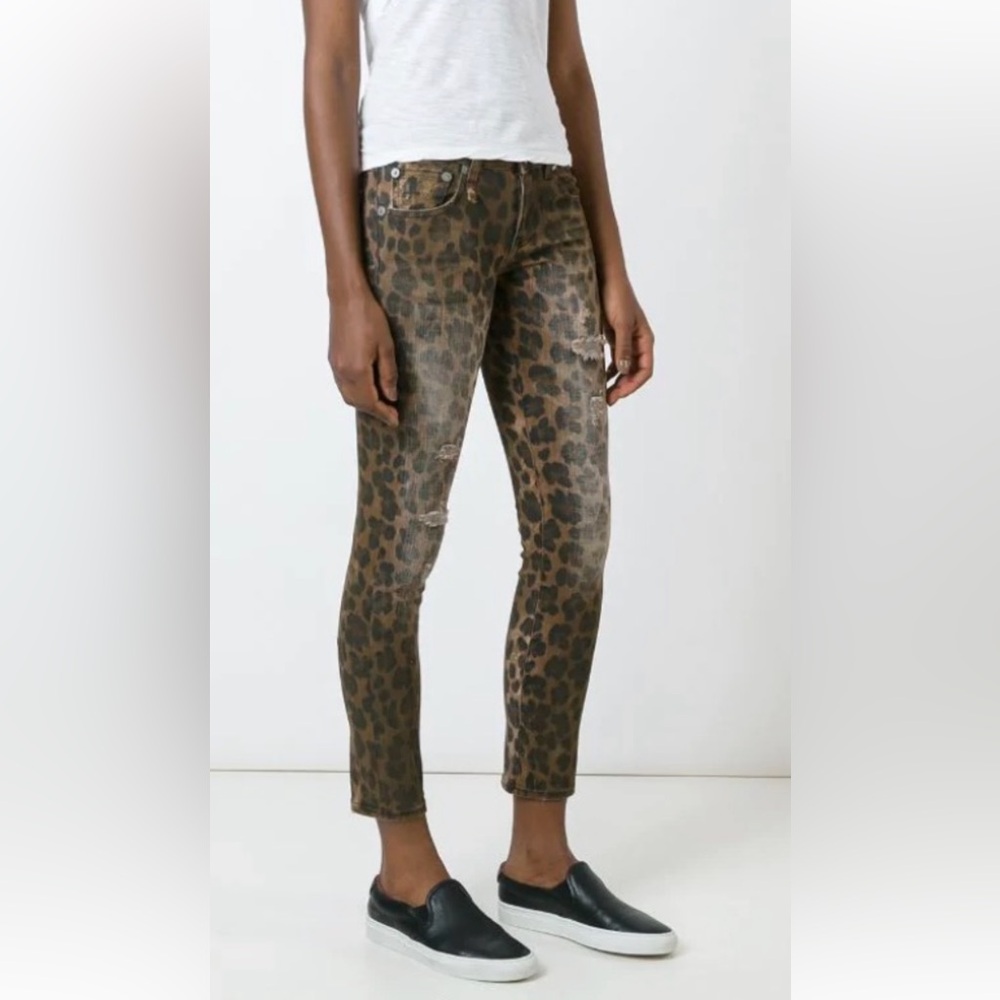 R13 Leopard Jeans - Picture 5 of 15